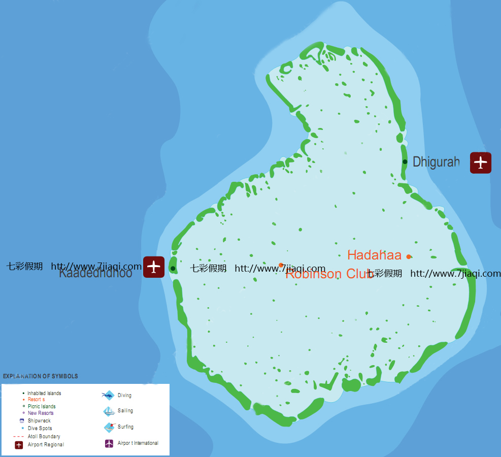 卡夫哈鲁环礁(Gaafu Dhaalu Atoll)